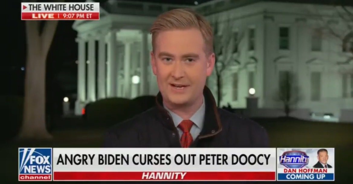 "It's Nothing Personal, Pal" - Peter Doocy Says Biden Phoned Him to 'Clear the Air' After Calling Him a 'Stupid Son of a Bitch' (VIDEO) | The Gateway Pundit | by Cristina Laila