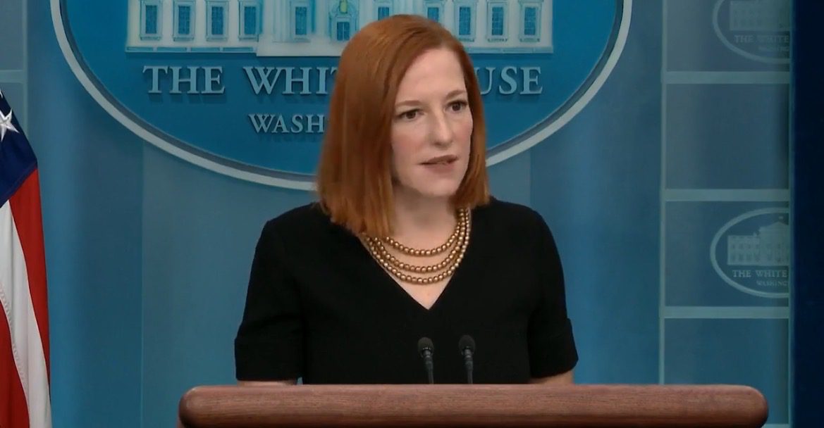 Psaki Has No Answer When asked Why a Large Number of Military-Aged Males Are Being Released Into the US Hours After Being Apprehended at Border (VIDEO) | The Gateway Pundit | by Cristina Laila