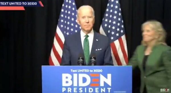 Creepy Joe Glitches Out After Speech IMG_9930-600x326