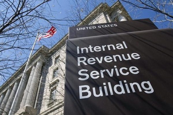 IRS sign