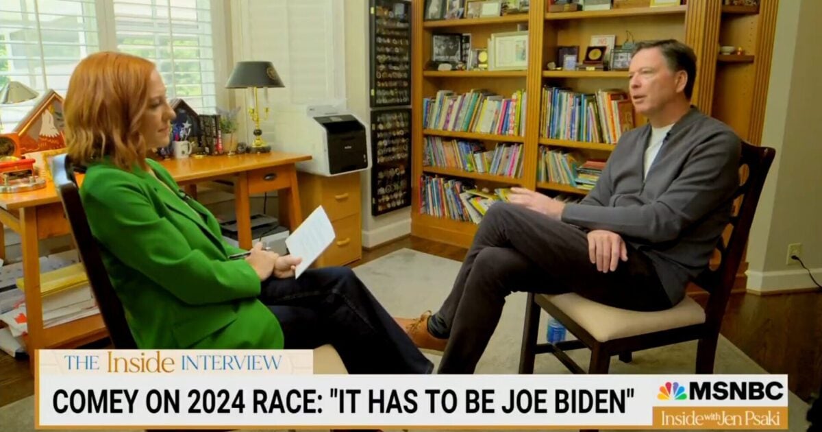 Photo of James Comey Says He Will Only Vote for Biden, Warns of “Retribution Presidency” by Trump (Video) | The Gateway Pundit | by Kristinn Taylor