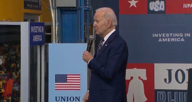 Joe Biden Calls Donald Trump “the Former President and Maybe the Future President” During Lie and Gaffe-Ridden Speech (VIDEO)