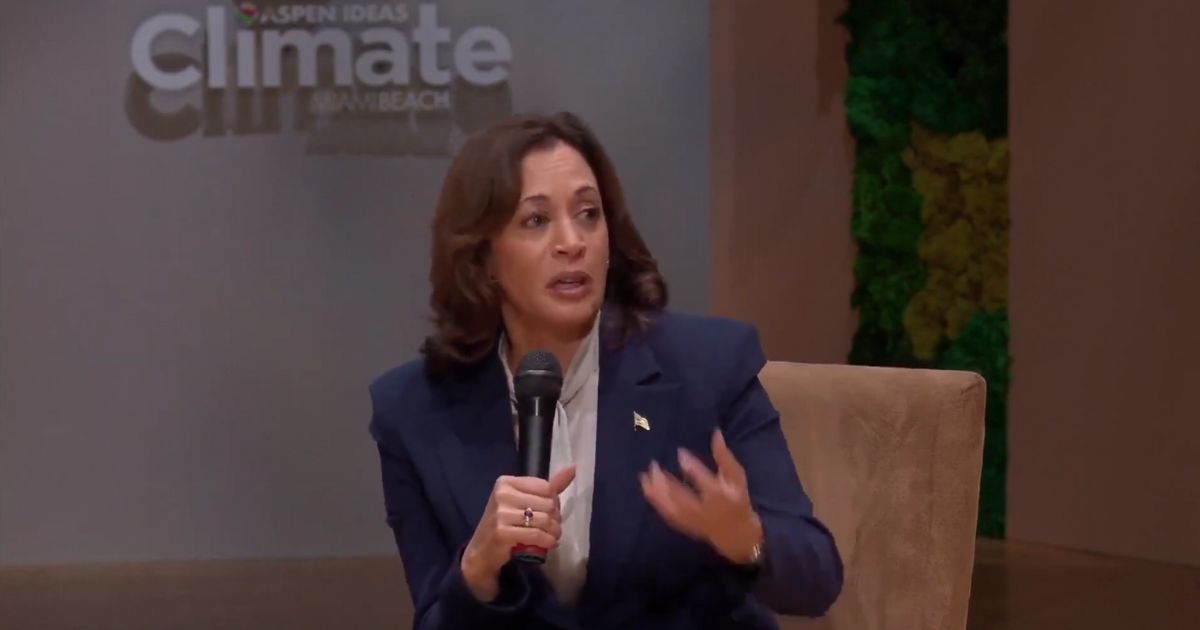 Kamala Harris Brings Environmentalist Hysteria to New Low, Claims Climate is Causing This Illness Among Young People