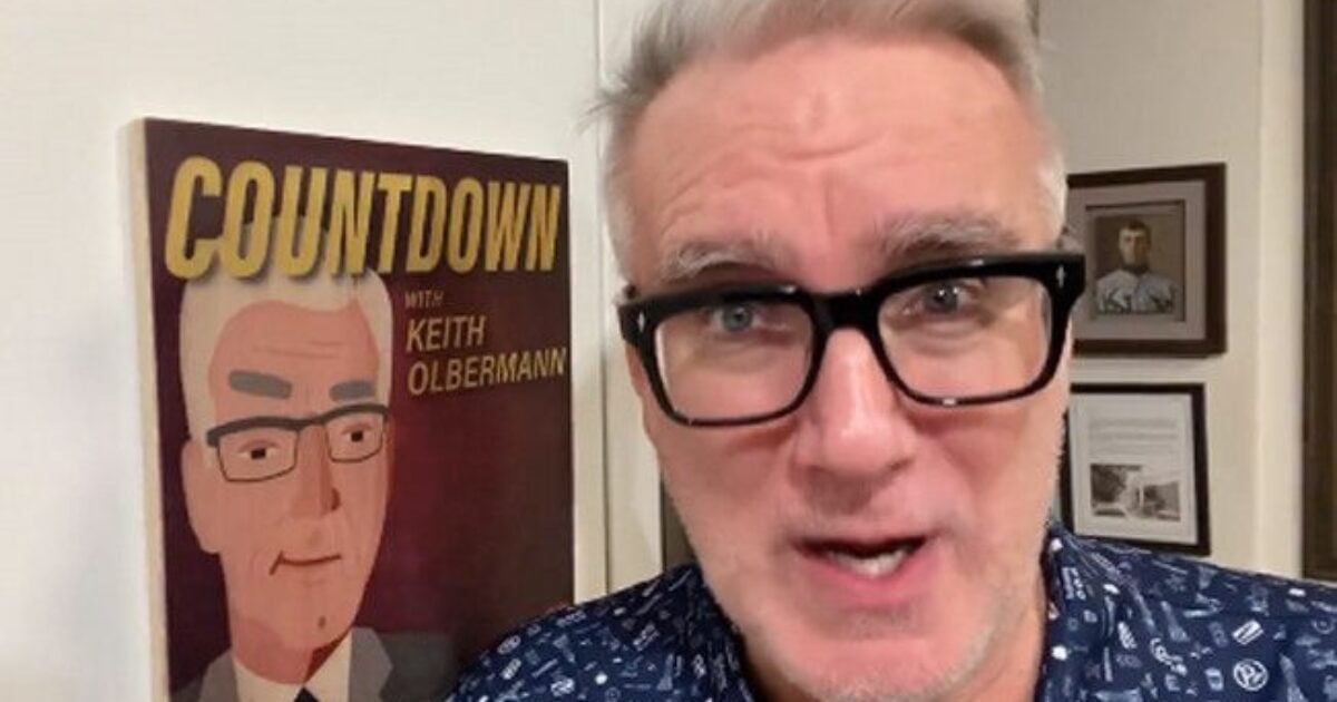 Keith Olbermann Cancels New York Times Subscription, Complains Their ‘Grudge’ Against Dementia Joe ‘Endangers Democracy’