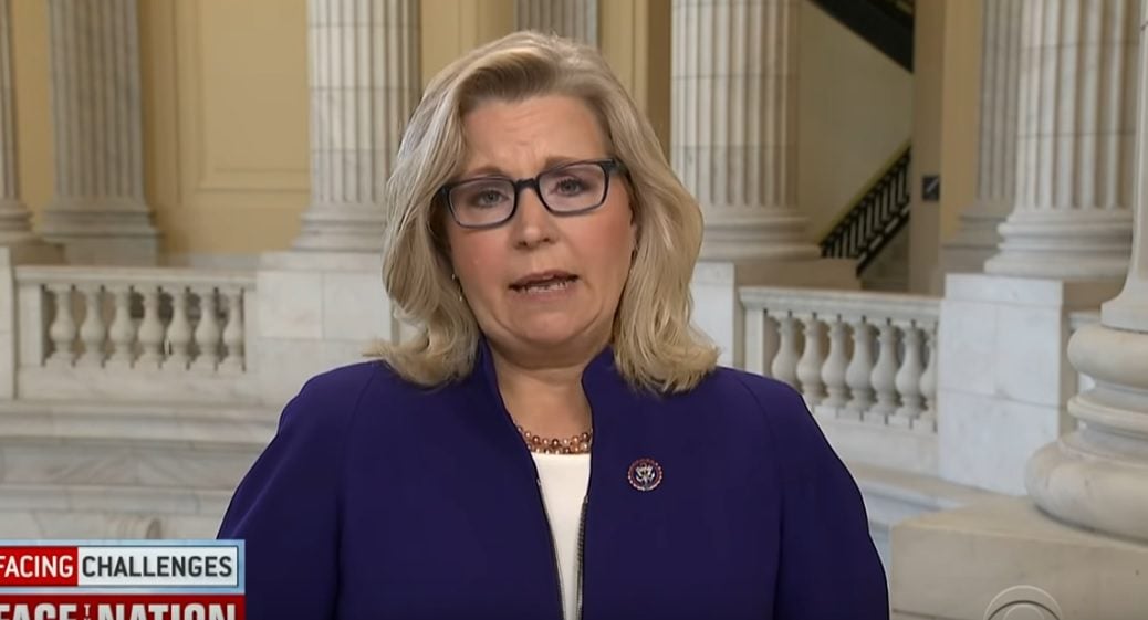 "The Election Wasn't Stolen, There Was a Judicial Process In Place" - Liz Cheney on Face the Nation | The Gateway Pundit | by Joe Hoft