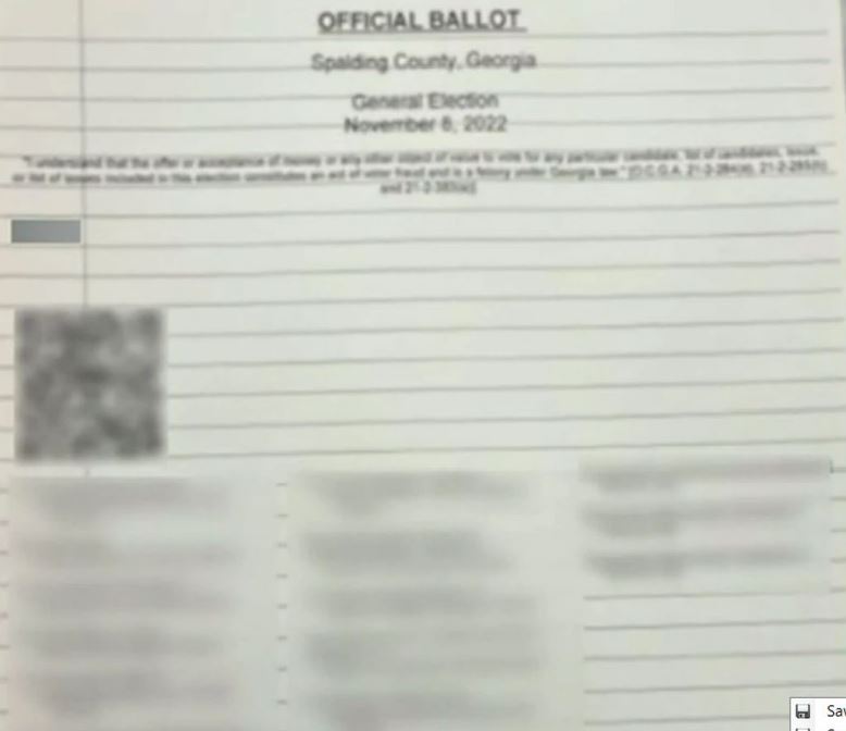 BREAKING: Attorneys File Suit After Ballot Accepted in Georgia County on Loose-Leaf Paper after Security Feature Was Turned Off in ALL Examined Machines