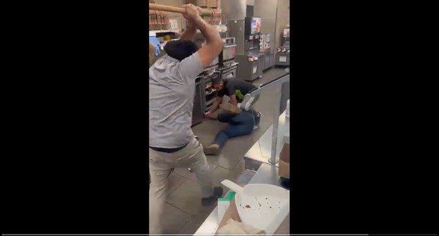 WATCH: California 7-Eleven Workers Beat the Tar Out of Man for Stealing and Threatening to Shoot Them