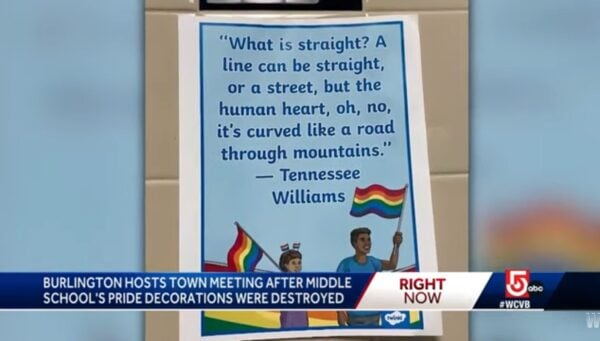 Students Revolt Against “Pride” Month Spirit Day at Massachusetts School; Glare at Teachers, Tear Down Signs, Wear Red, White and Blue, Chant “U.S.A. Are My Pronouns!”