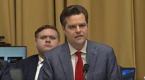 “This Censorship Industrial Complex is a Growth Industry to the Government” – Rep. Matt Gaetz on Government Funded Censorship of Conservatives