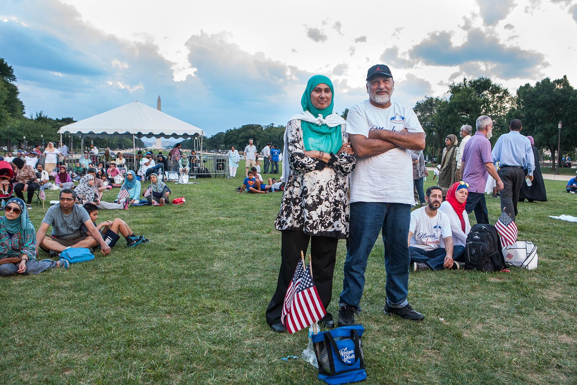 Muslims against terror rally DC 07232016 State Dept 2