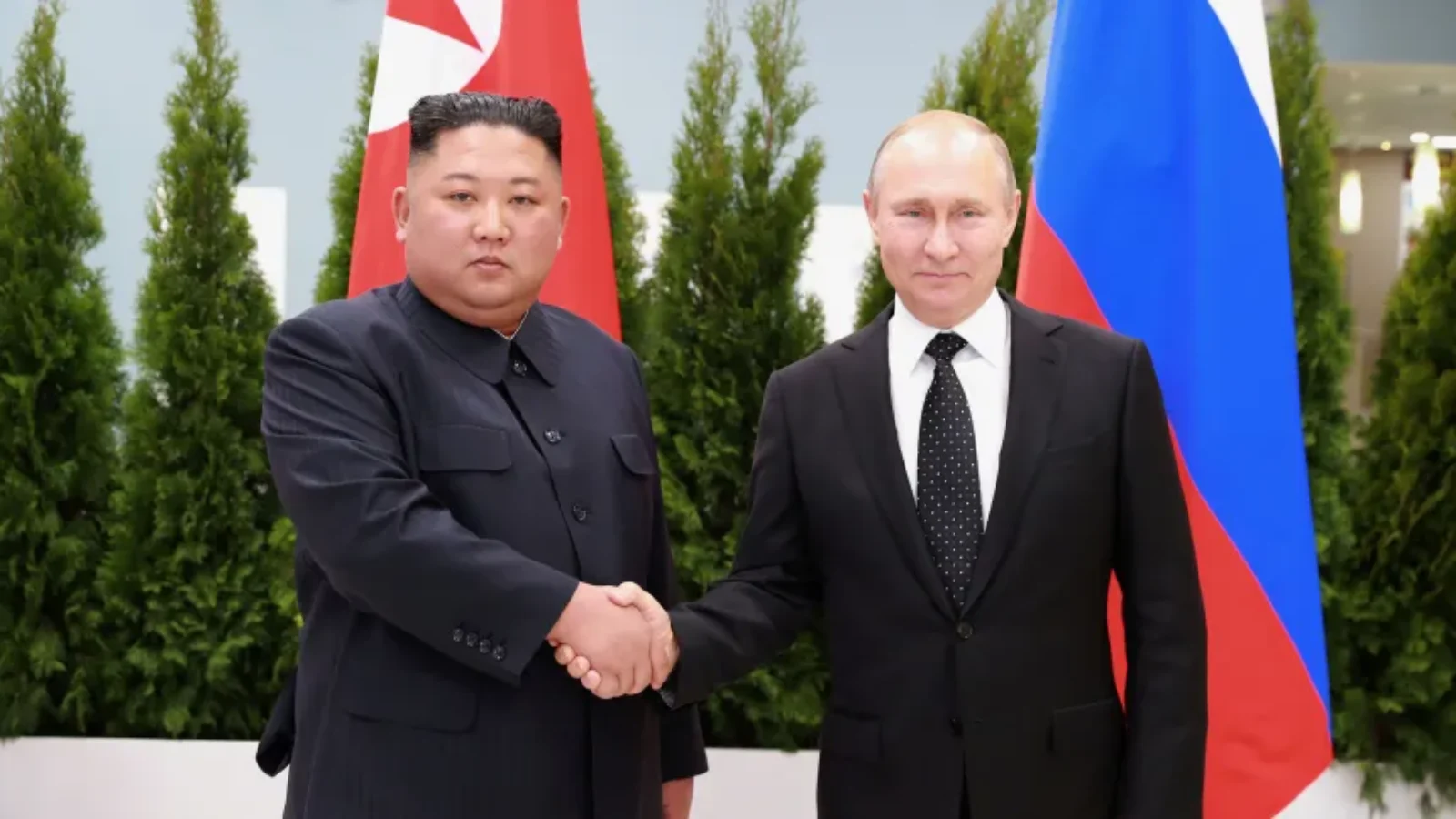 Putin and Kim Jong Un