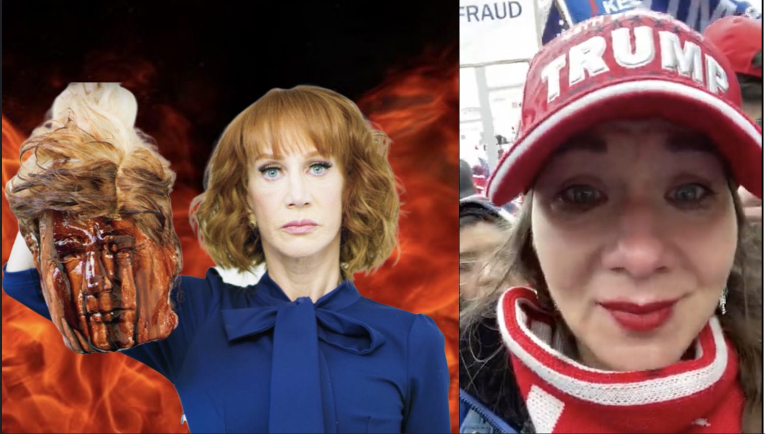 Trump Supporter Fears Her Family’s Safety After Kathy Griffin Doxxed Her Fa...