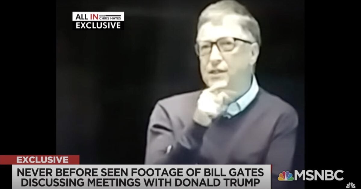 FLASHBACK: Video Shows Bill Gates Lied to Trump About Dangers of Vaccines and Trashed Robert Kennedy Jr. | The Gateway Pundit | by Jim Hᴏft