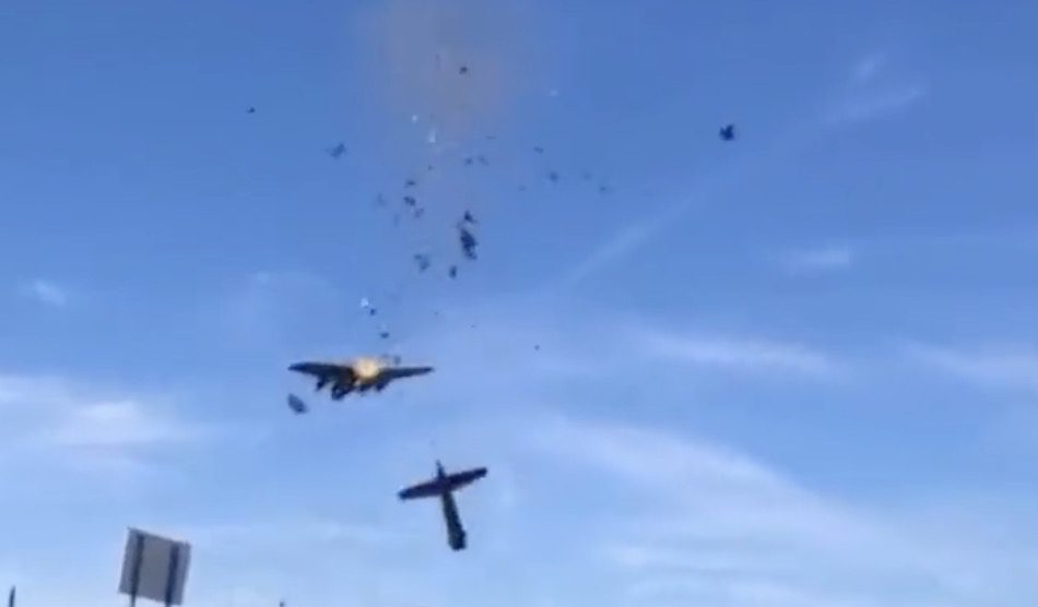 BREAKING: Planes Crash Mid-air During Over Wings Show at Dallas Executive Airport (VIDEO)