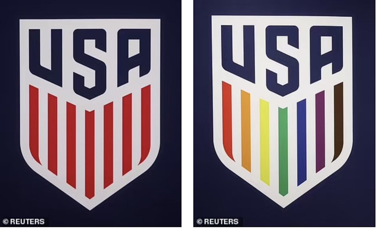 US Team Redesigns Crest with LGBTQ+ Rainbow Stripes Ahead of World Cup in Qatar