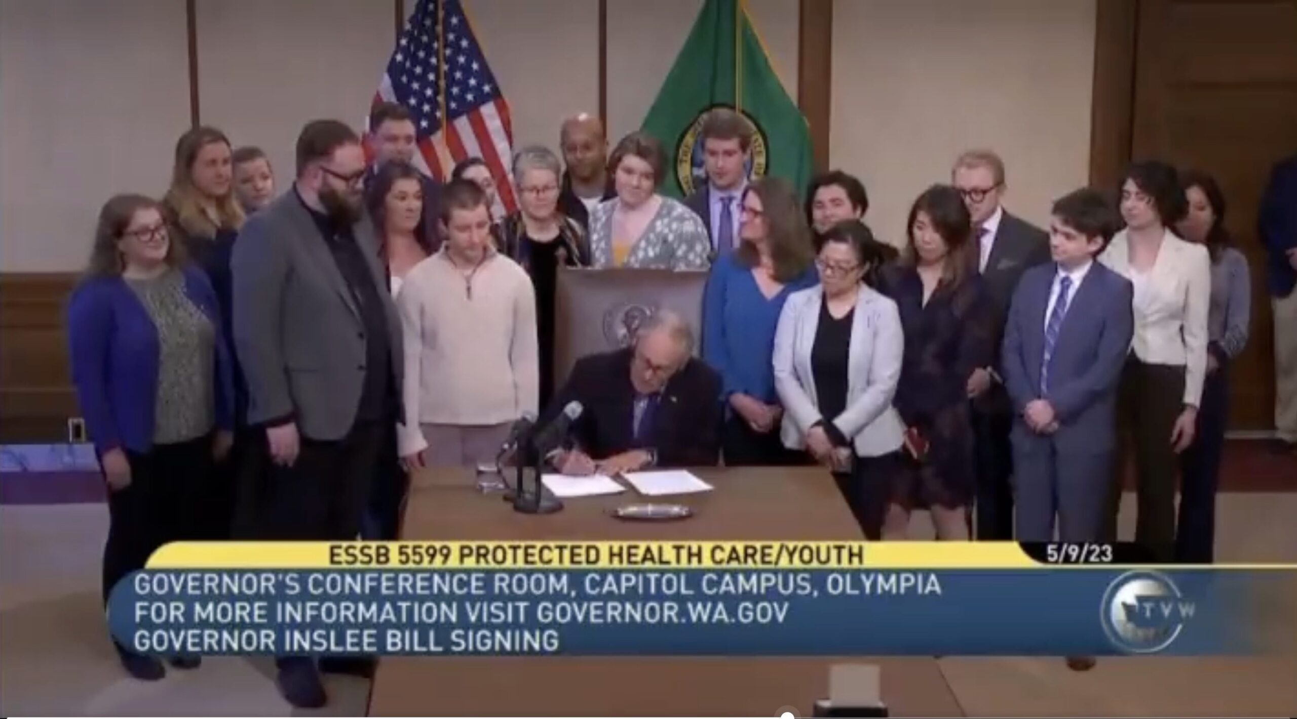 Washington Democrat Governor Inslee Signs Controversial Bill Allowing Government to Take Away Minors From Parents If They Refuse to Agree to Gender Transition Surgery (VIDEO)