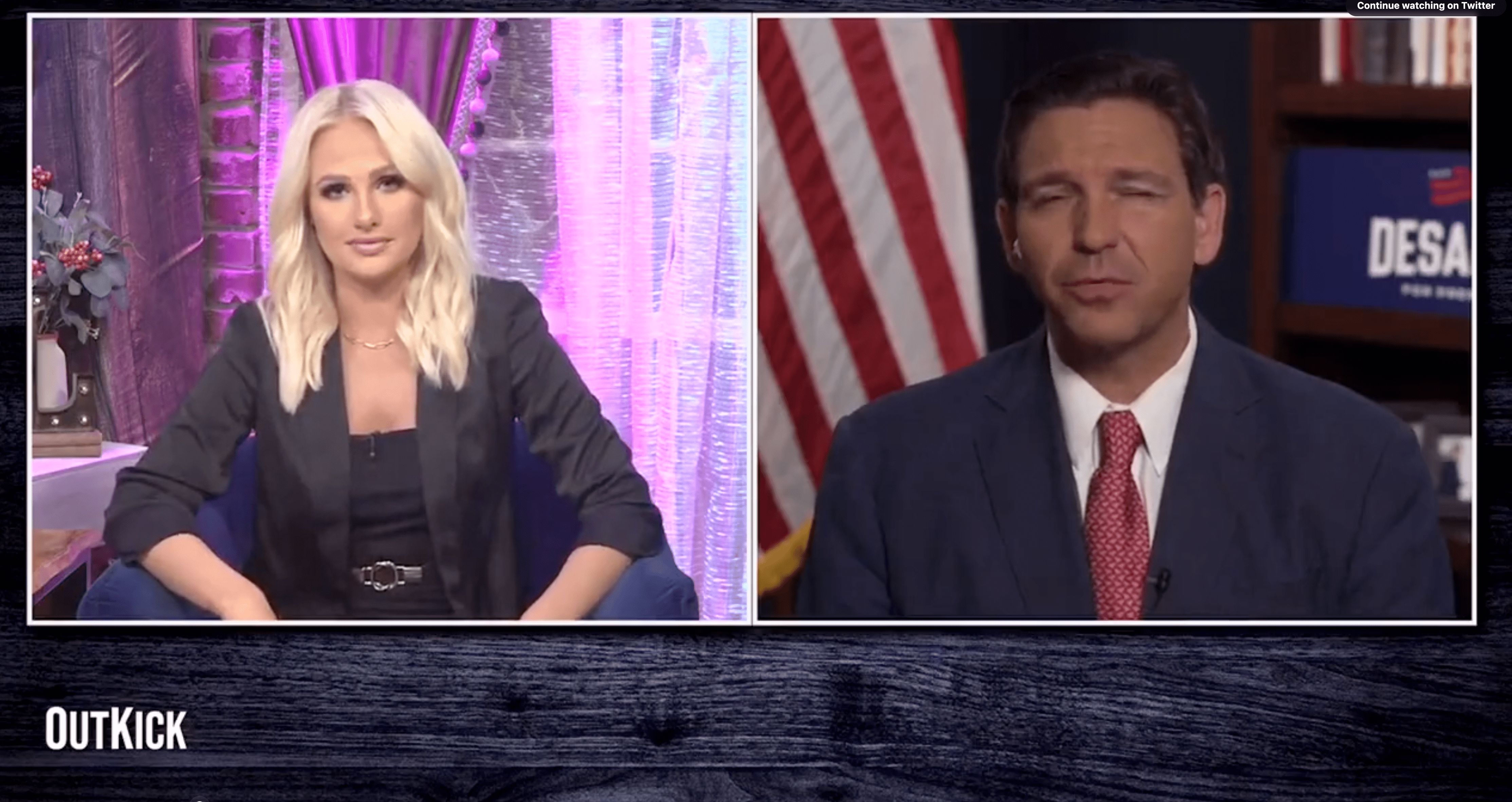 Ron DeSantis Grilled by Tomi Lahren on Decision to Not Wait Until 2028 – Here’s What He Said