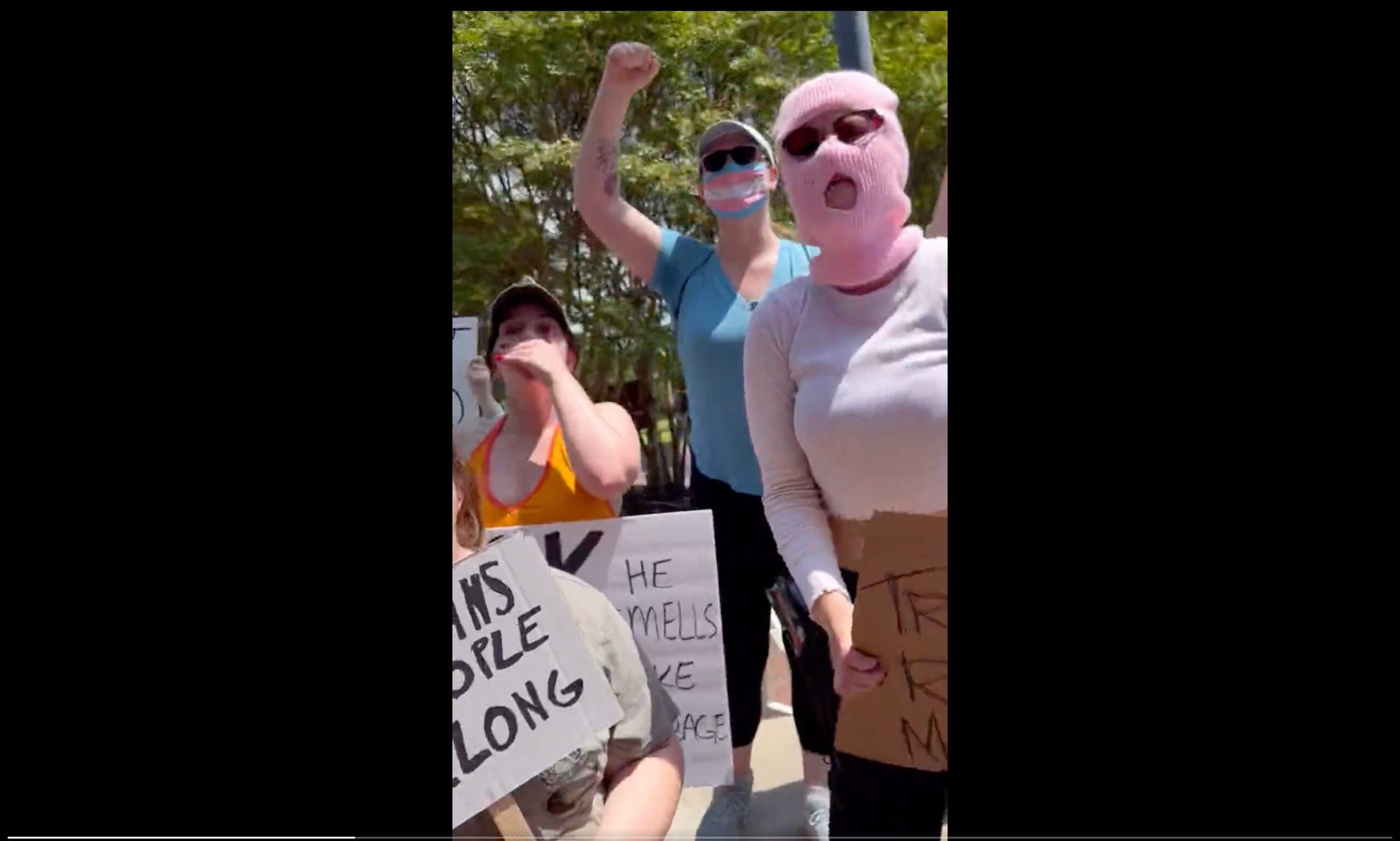 “We Know Where You F***ing Live! – Rabid Pro-Trans Protesters in Texas Assault, Threaten, and Spit on Riley Gaines and Other Women’s Right’s Activists – Kids as Young as Five Were Also Targeted (VIDEO)