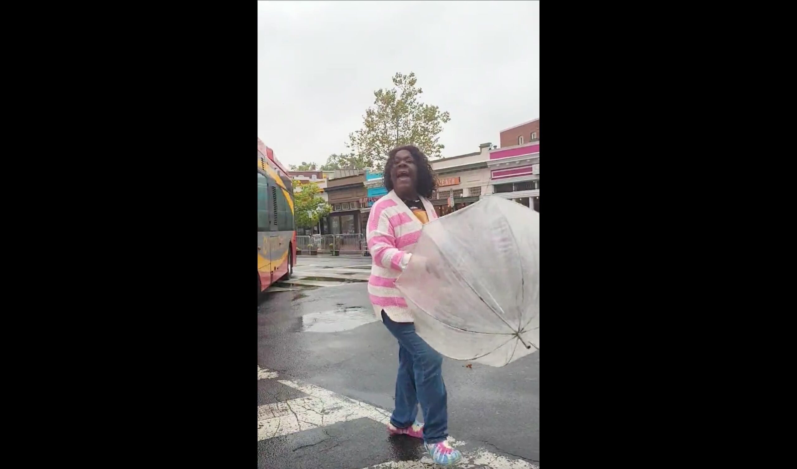 Deranged Woman Has Racist Meltdown in DC After Seeing Trump Hat and Issues Threat to Reporter Simon Ateba (VIDEO)