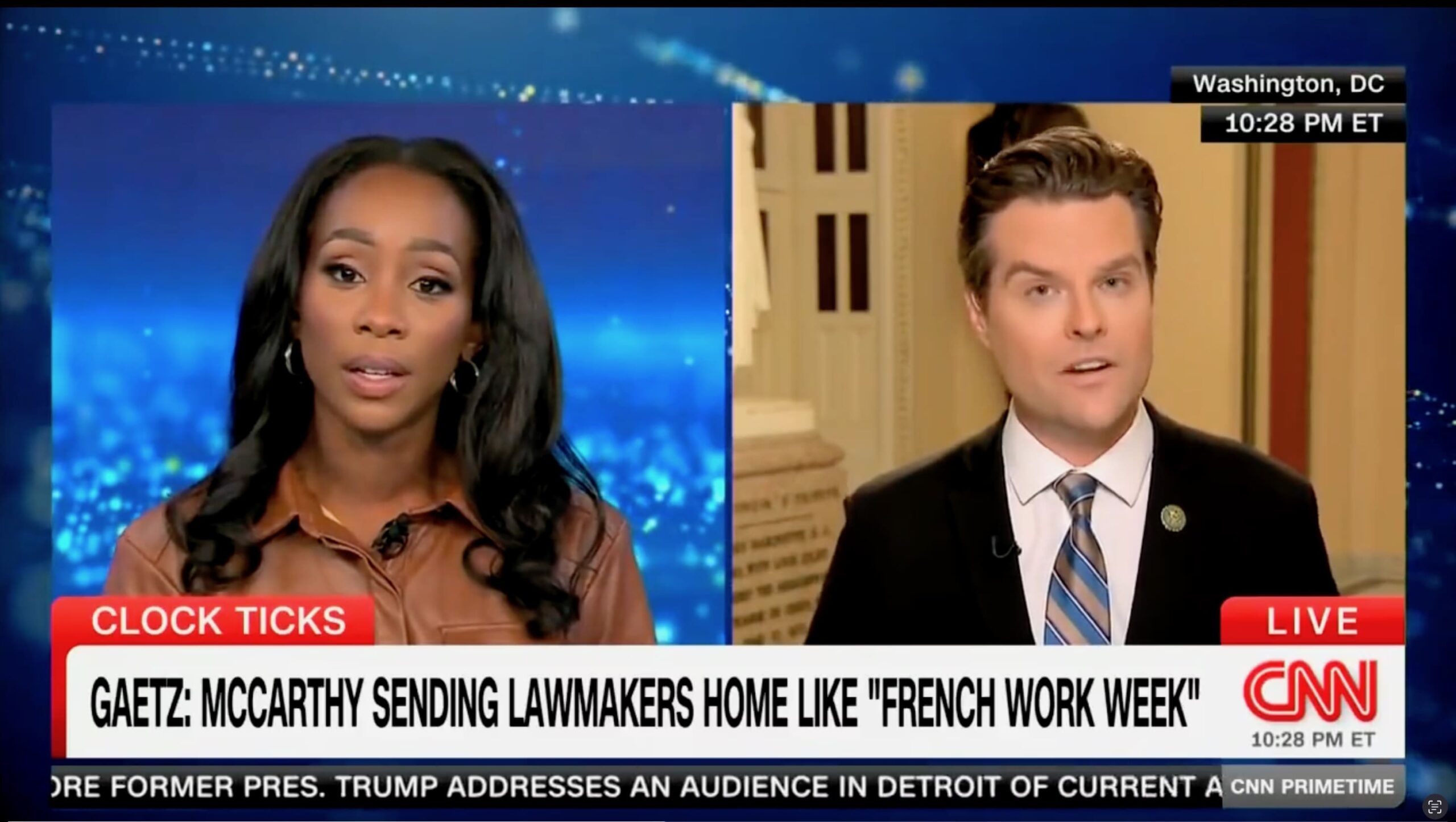 WATCH: Matt Gaetz Humiliates Clueless CNN Anchor After She Gets a Fact Wrong While Trying to Ambush Him - Then She Ends the Interview | The Gateway Pundit | by Cullen Linebarger