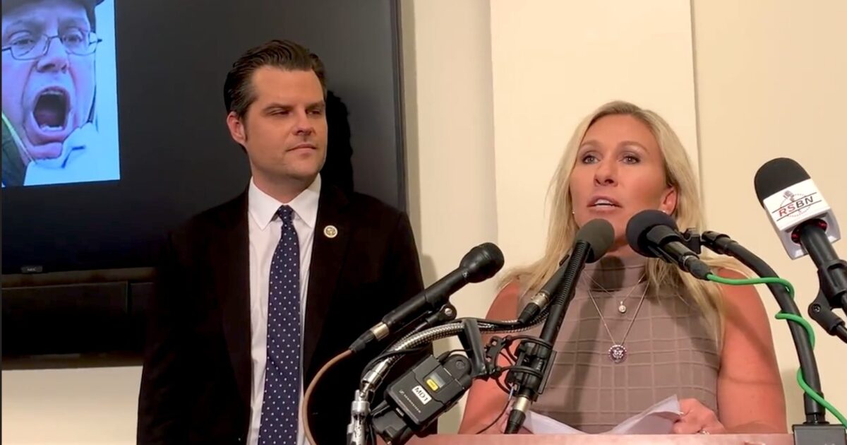 WATCH: MTG SLAMS Corrupt DC Swamp During Press Conference About Jan 6th Prisoners - "I Do Not Trust Our Government" | The Gateway Pundit | by Julian Conradson