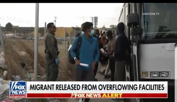 Humanitarian Crisis Declared After Unmarked White Buses Drop Off THOUSANDS of Illegal Aliens on San Diego’s Streets
