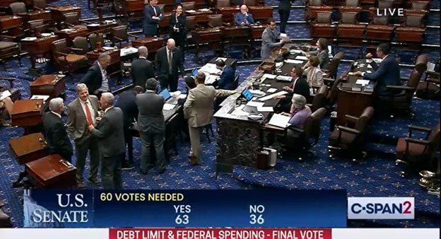 Senate Passes Biden-McCarthy Debt Ceiling Bill 63-36