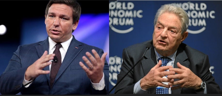 For Those Who Have a Problem with Soros Praising Ron DeSantis – Maybe Ask George to Clarify the Remarks Himself