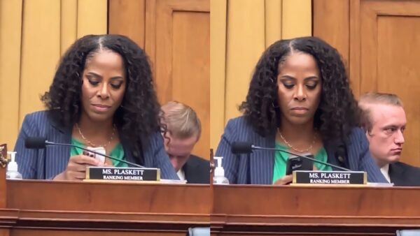 Critics Accuse Democrat Stacey Plaskett of “Dereliction of Duty” After She was Caught Using Phones During Weaponization of Government Hearing (VIDEO)