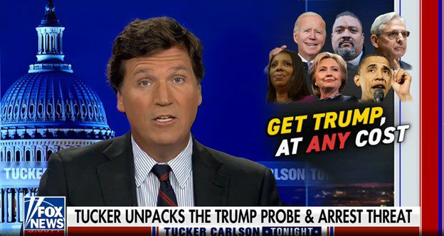 “If the Democratic Party is Allowed to Crush Donald Trump, We’re Done!”- Tucker Carlson GOES OFF on Democrats Over Potential Trump Indictment and Issues a Dire Warning for America (VIDEO)