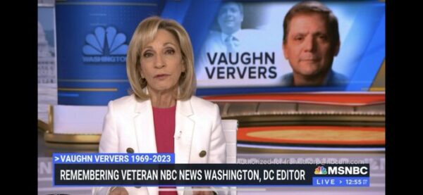 DC Reporters Mourn “Sudden Passing” of Veteran NBC Newsman Vaughn Ververs at Age 54