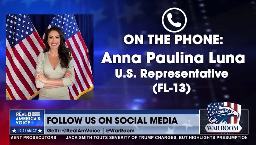 Rep. Anna Paulina Luna Promises to Censure Serial Liar Adam Schiff Next Week on the House Floor (VIDEO)