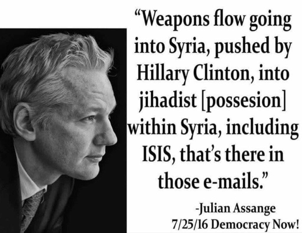 assange hillary