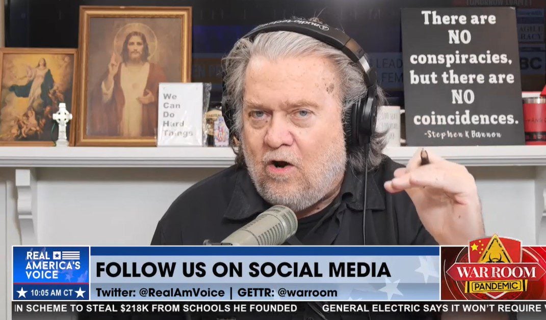 “The War Room Is Not Here to Unite the Country; The WarRoom Is Here to Fight Your Cultural Marxism, Your Globalism” – Steve Bannon Responds to Biden (VIDEO)