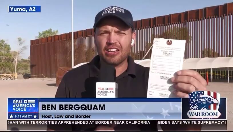 Biden’s DHS Is Offering Concierge Service for Illegal Aliens – Government Employees will Pick Up Their Tagged Bags at the Border for Them (Video)