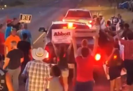 EPIC! Beto O'Rourke Chased Away from Texas Venue by Throngs of Abbott Supporters as Kid Rock Plays in the Background (VIDEO) | The Gateway Pundit | by Jim Hoft