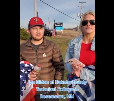 REVEALED: Joe Biden's "Student" Audience at Dakota County Technical College Were All Bussed in Posers and Plants (VIDEO) | The Gateway Pundit | by Jim Hoft
