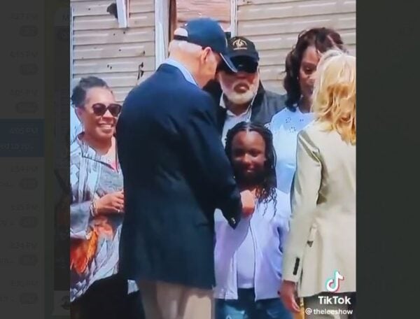 Joe Biden Fondles and Sniffs Another Little Girl in Mississippi (VIDEO)