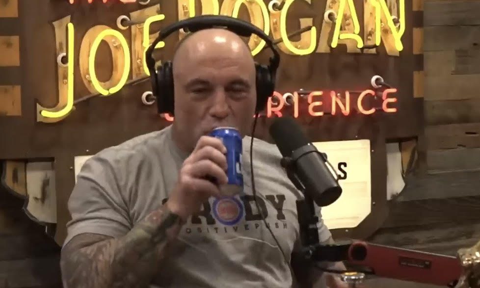 Joe Rogan Drinks and Defends Bud Light In Latest Podcast Episode