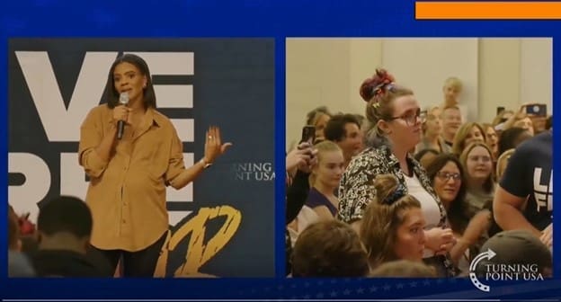 Candace Owens Delivers Powerful Response to Woke Student After She Asks a Question About Crybaby Trans Pupils “Victimized” by Owens’ Presence at University of Albany (VIDEO) | The Gateway Pundit | by Cullen Linebarger