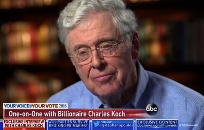 The Liberal Media Likes the Kochs, Now That Their Money is Being Used to Try to Defeat Trump