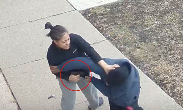 I TOLD YOUR DUMB*** I’D KILL YOU: Mugger’s Attempt To Steal Off-Duty Female Cop’s Firearm Ends Poorly For Him (VIDEO)