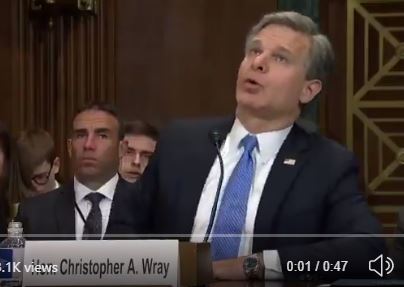 BREAKING: FBI Director Christopher Wray Issues Grave Warning of Imminent Terror Attacks on American Soil Amid Israel-Hamas Conflict (VIDEO) | The Gateway Pundit | by Jim Hᴏft
