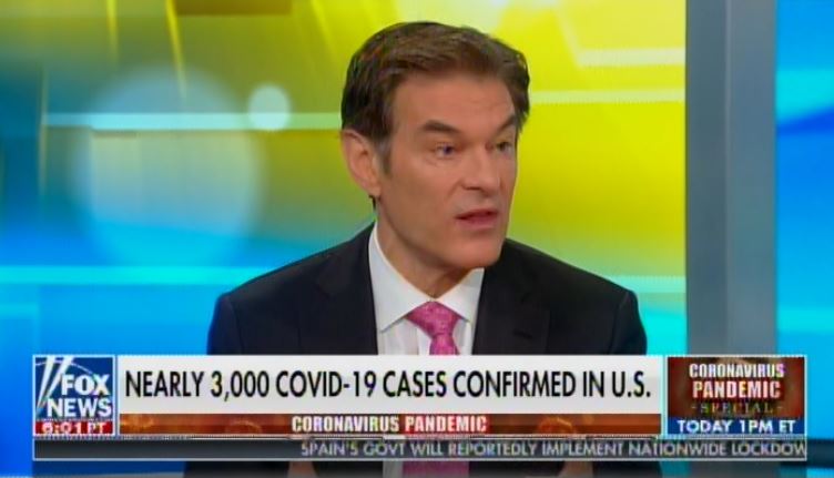 Dr. Oz on Coronavirus: “This Has been Around. A Lot of People Had This and Didn’t Realize It. 80% of People Had Very Subtle Symptoms” (VIDEO)