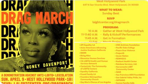 Los Angeles LGBT Center to Host Drag Queen March with Honey Davenport on Easter Sunday to Mock Christians