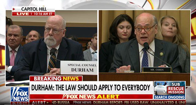 WATCH: John Durham Delivers “Searing Comeback” to Nasty Democrat Smearing Him – Audience Applauds in Agreement (VIDEO)