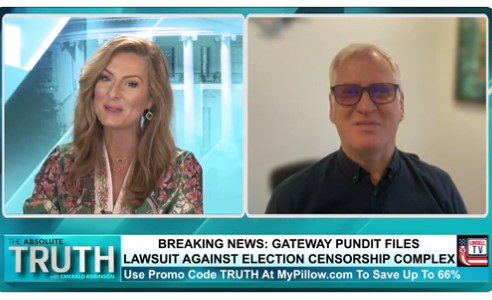 GP’s Jim Hoft Joins Emerald Robinson to Discuss Today’s Landmark Federal Class-Action Lawsuit involving Gateway Pundit and America First Legal