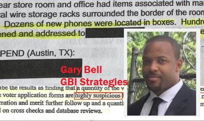 Guns, Burner Phones and Fake Registrations – The Buried Michigan Voter Fraud Scandal: GBI Strategies Director Gary Bell Had 70 Organizations Operating in 20 States in 2020 – WITH JOE BIDEN CAMPAIGN CASH