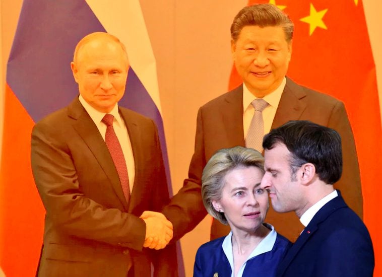 Europe On the Move: Macron and Ursula Von der Leyen Arrive in China, Trying to Lure Chi-Coms Away From Russia
