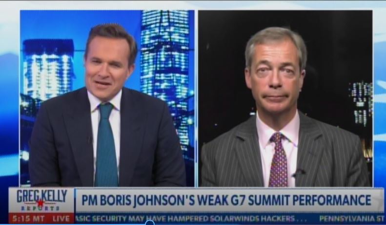 Nigel Farage Weighs in on Joe Biden's G7 Performance: "He Spent Most of the Conference Grinning Inanely...  I'm Not Sure He Even Knew He Was in the UK" (Video) | The Gateway Pundit | by Jim Hoft
